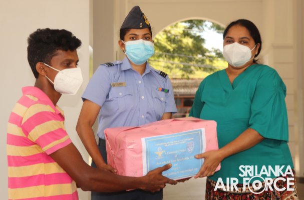 SLAF SEVA VANITHA UNIT DISTRIBUTES DRY RATION PACKS TO UNDERPRIVILEGED FAMILIES IN WEERAWILA
