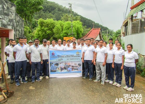 SLAF
COMBAT TRAINING SCHOOL DIYATALAWA PROUDLY CELEBRATES 70TH ANNIVERSARY