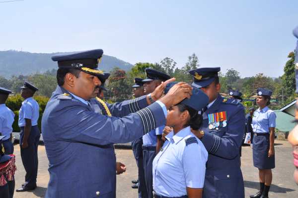 Passing Out Parade Held at The Sri Lanka Air Force Diyatalawa