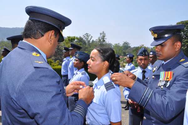 Passing Out Parade Held at The Sri Lanka Air Force Diyatalawa