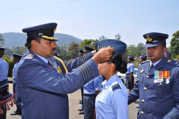 Passing Out Parade Held at The Sri Lanka Air Force Diyatalawa