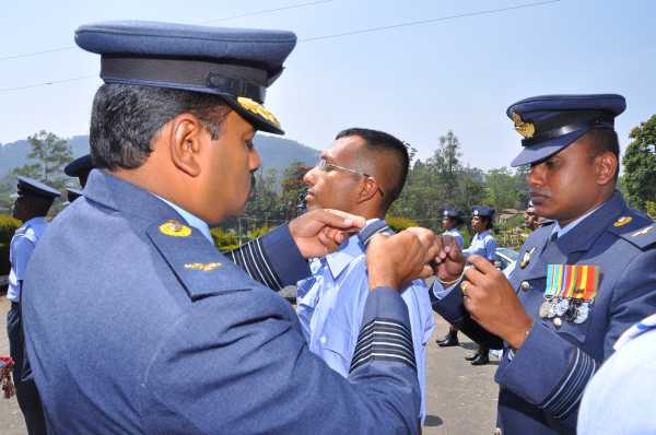Passing Out Parade Held at The Sri Lanka Air Force Diyatalawa