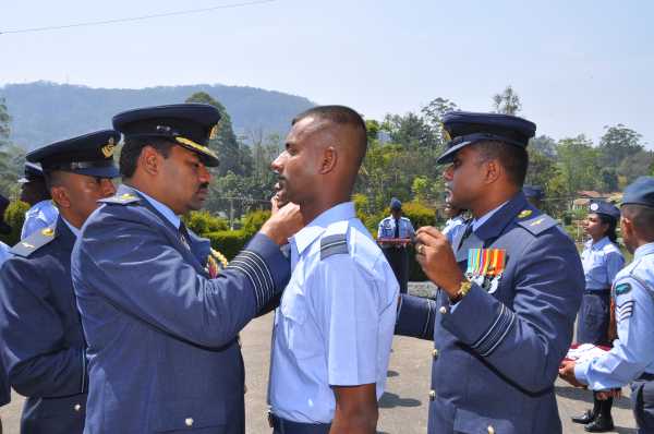 Passing Out Parade Held at The Sri Lanka Air Force Diyatalawa