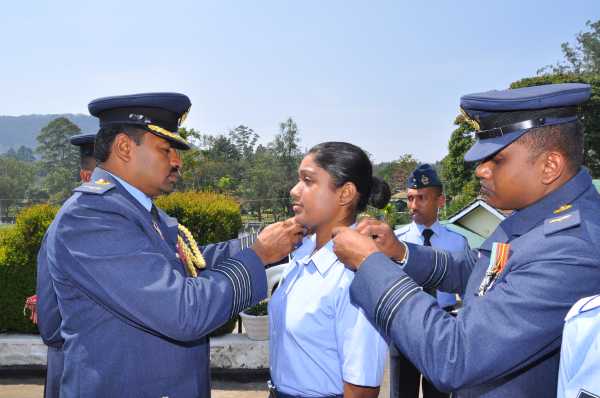 Passing Out Parade Held at The Sri Lanka Air Force Diyatalawa