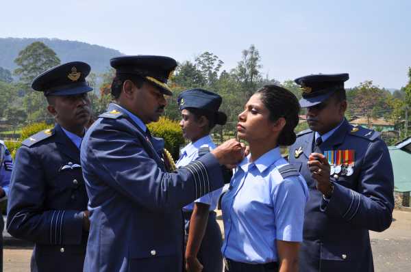 Passing Out Parade Held at The Sri Lanka Air Force Diyatalawa