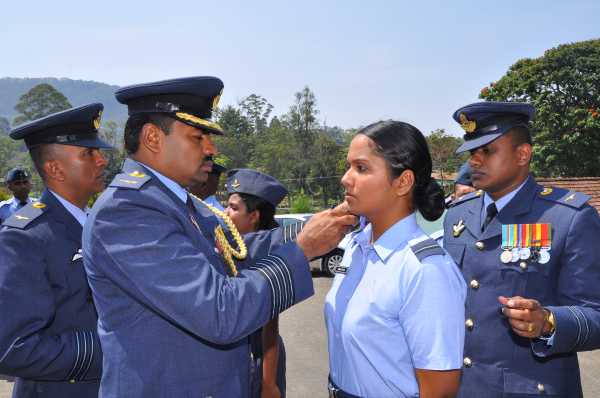 Passing Out Parade Held at The Sri Lanka Air Force Diyatalawa