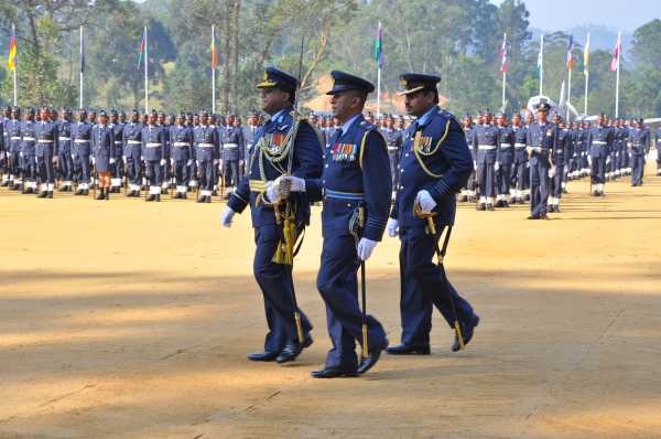 Passing Out Parade Held at The Sri Lanka Air Force Diyatalawa