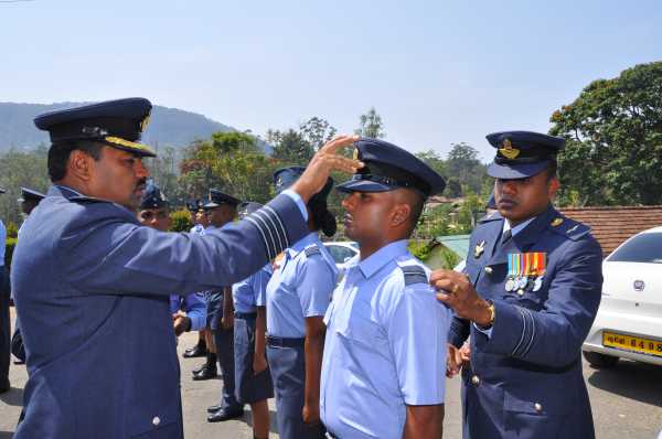 Passing Out Parade Held at The Sri Lanka Air Force Diyatalawa