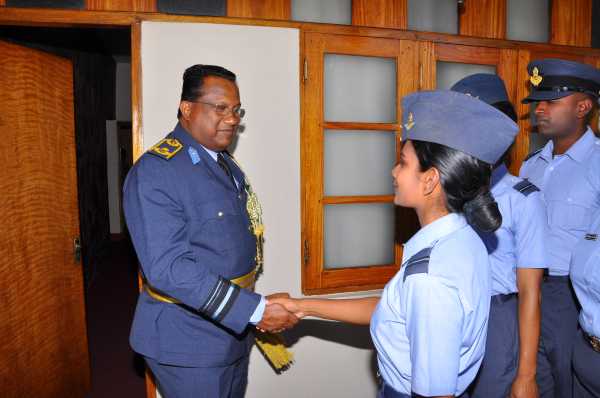 Passing Out Parade Held at The Sri Lanka Air Force Diyatalawa