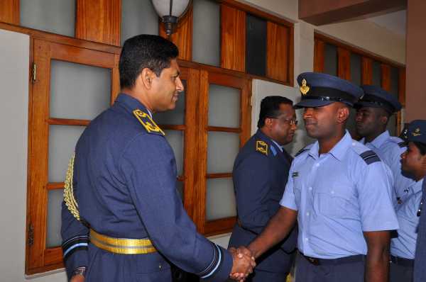 Passing Out Parade Held at The Sri Lanka Air Force Diyatalawa