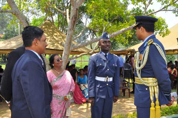 Passing Out Parade Held at The Sri Lanka Air Force Diyatalawa