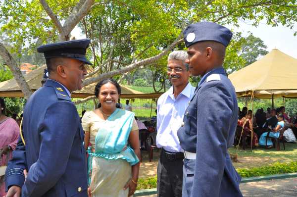 Passing Out Parade Held at The Sri Lanka Air Force Diyatalawa