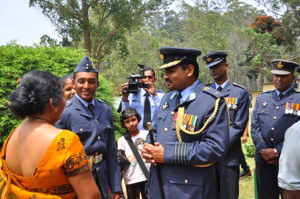 Passing Out Parade Held at The Sri Lanka Air Force Diyatalawa