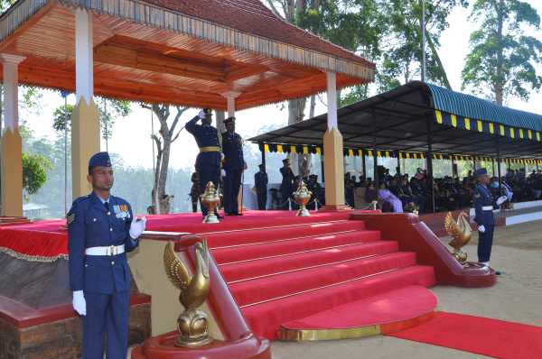 Passing Out Parade Held at The Sri Lanka Air Force Diyatalawa