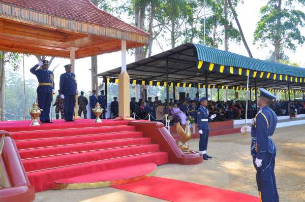 Passing Out Parade Held at The Sri Lanka Air Force Diyatalawa