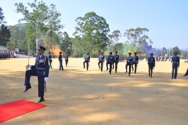 Passing Out Parade Held at The Sri Lanka Air Force Diyatalawa
