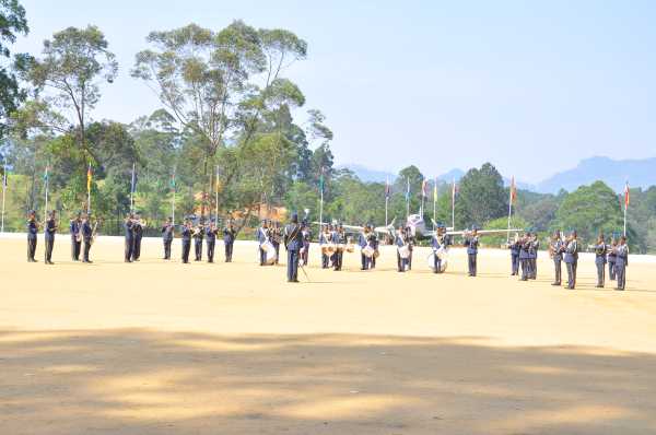 Passing Out Parade Held at The Sri Lanka Air Force Diyatalawa