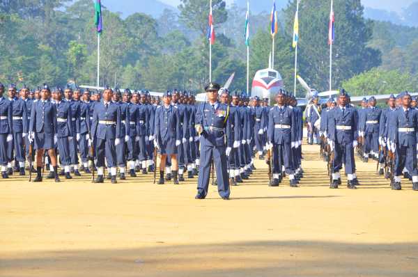 Passing Out Parade Held at The Sri Lanka Air Force Diyatalawa