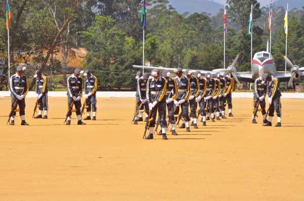 Passing Out Parade Held at The Sri Lanka Air Force Diyatalawa
