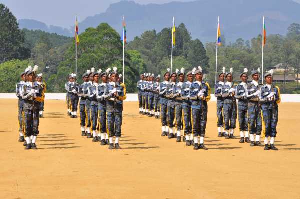 Passing Out Parade Held at The Sri Lanka Air Force Diyatalawa