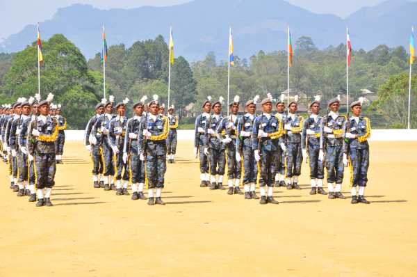 Passing Out Parade Held at The Sri Lanka Air Force Diyatalawa