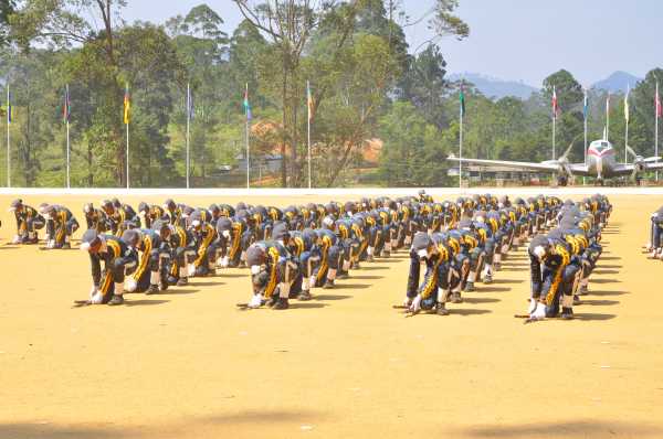 Passing Out Parade Held at The Sri Lanka Air Force Diyatalawa