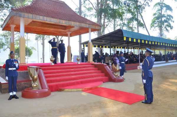 Passing Out Parade Held at The Sri Lanka Air Force Diyatalawa