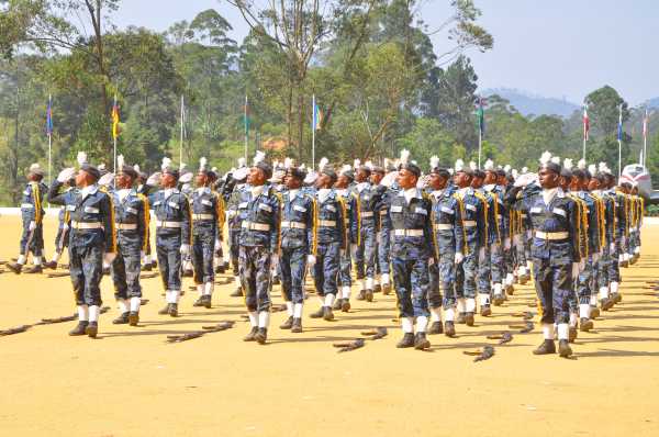 Passing Out Parade Held at The Sri Lanka Air Force Diyatalawa