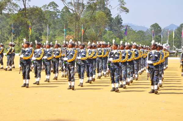 Passing Out Parade Held at The Sri Lanka Air Force Diyatalawa