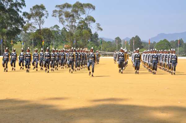 Passing Out Parade Held at The Sri Lanka Air Force Diyatalawa