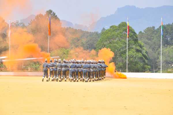 Passing Out Parade Held at The Sri Lanka Air Force Diyatalawa