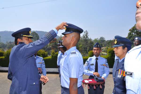 Passing Out Parade Held at The Sri Lanka Air Force Diyatalawa