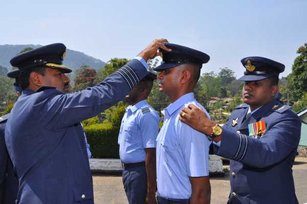 Passing Out Parade Held at The Sri Lanka Air Force Diyatalawa