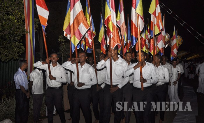 Pirith Chanting Ceremony and Alms Giving at SLAF CTS Diyatalawa