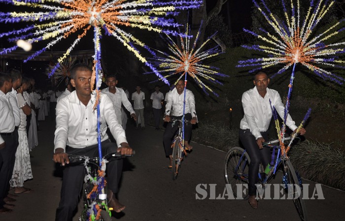 Pirith Chanting Ceremony and Alms Giving at SLAF CTS Diyatalawa