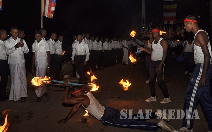 Pirith Chanting Ceremony and Alms Giving at SLAF CTS Diyatalawa