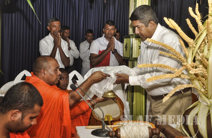 Pirith Chanting Ceremony and Alms Giving at SLAF CTS Diyatalawa