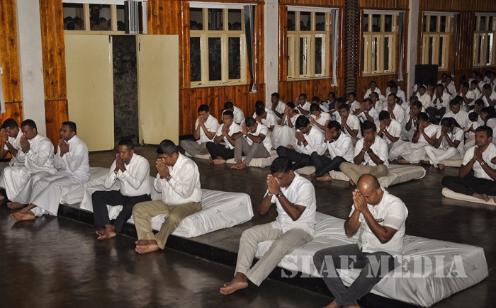Pirith Chanting Ceremony and Alms Giving at SLAF CTS Diyatalawa