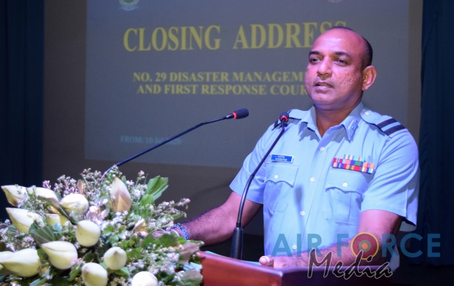 Certificate Awarding Ceremony of No. 29 Disaster Management First Response Course