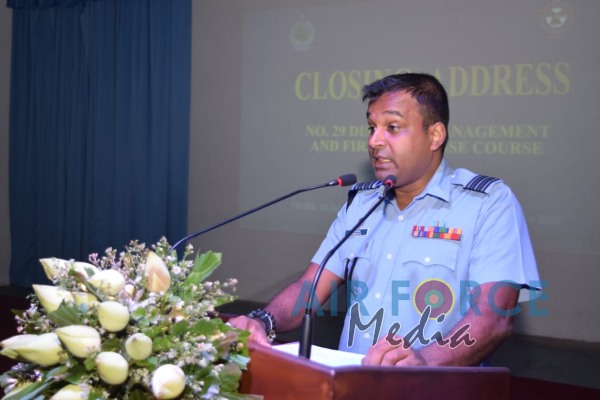 Certificate Awarding Ceremony of No. 29 Disaster Management First Response Course