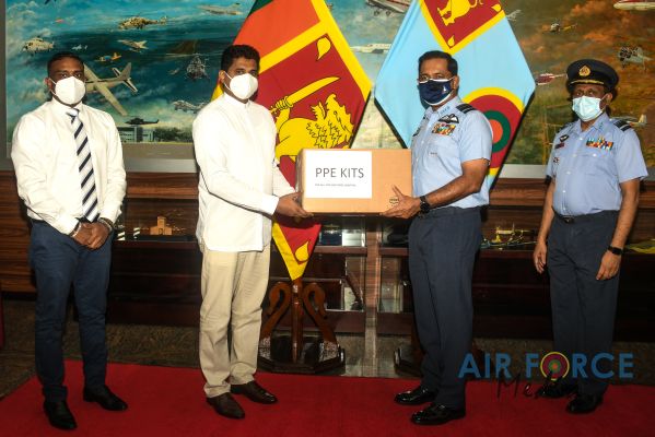 SLAF RECEIVES GENEROUS DONATION FROM MINISTRY OF HEALTH