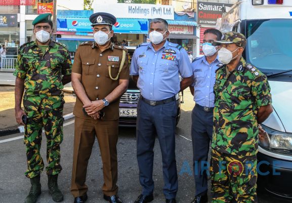 SLAF ASSIST SL POLICE IN TRAFFIC MANAGEMENT OPERATIONS USING
DRONES