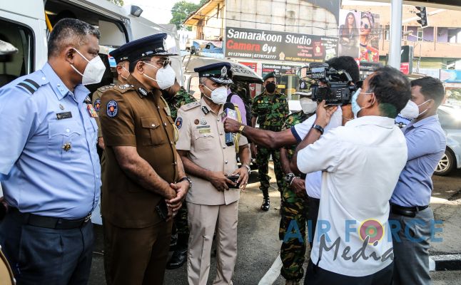 SLAF ASSIST SL POLICE IN TRAFFIC MANAGEMENT OPERATIONS USING
DRONES