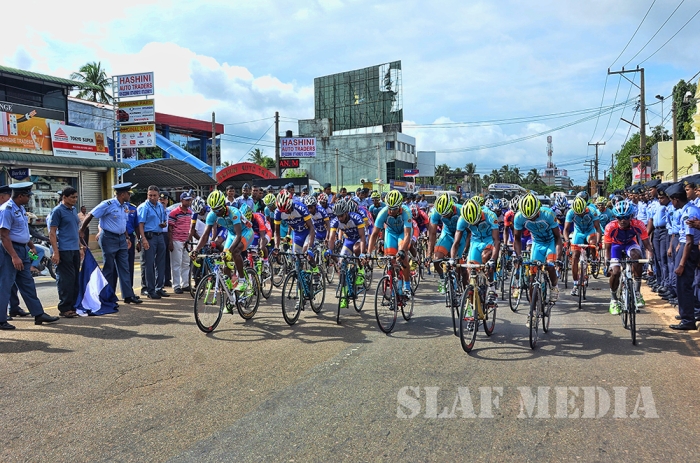 Air Force Wins the 9th Defence Services Cycling Championship 2016