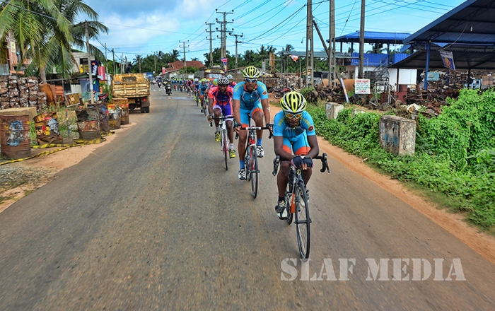 Air Force Wins the 9th Defence Services Cycling Championship 2016
