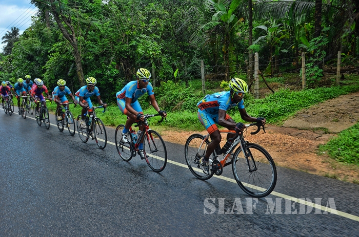 Air Force Wins the 9th Defence Services Cycling Championship 2016