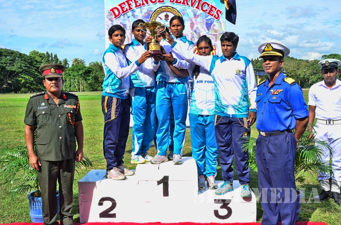 Air Force Wins the 9th Defence Services Cycling Championship 2016