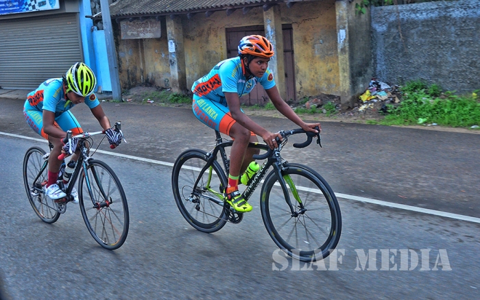 Air Force Wins the 9th Defence Services Cycling Championship 2016