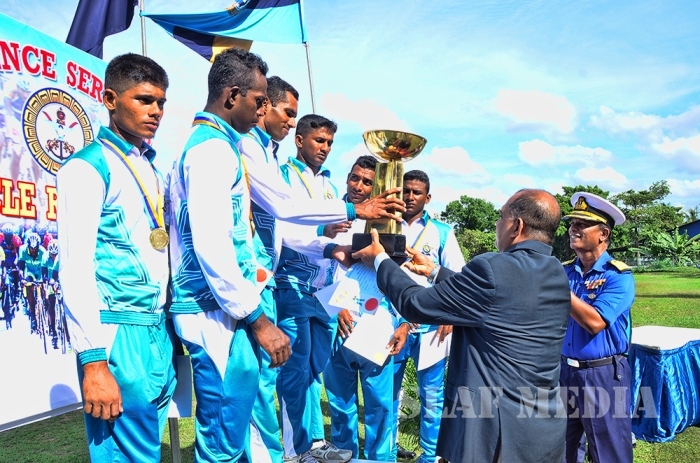 Air Force Wins the 9th Defence Services Cycling Championship 2016