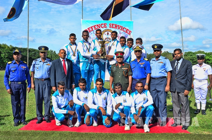 Air Force Wins the 9th Defence Services Cycling Championship 2016